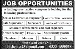 Construction Company jobs